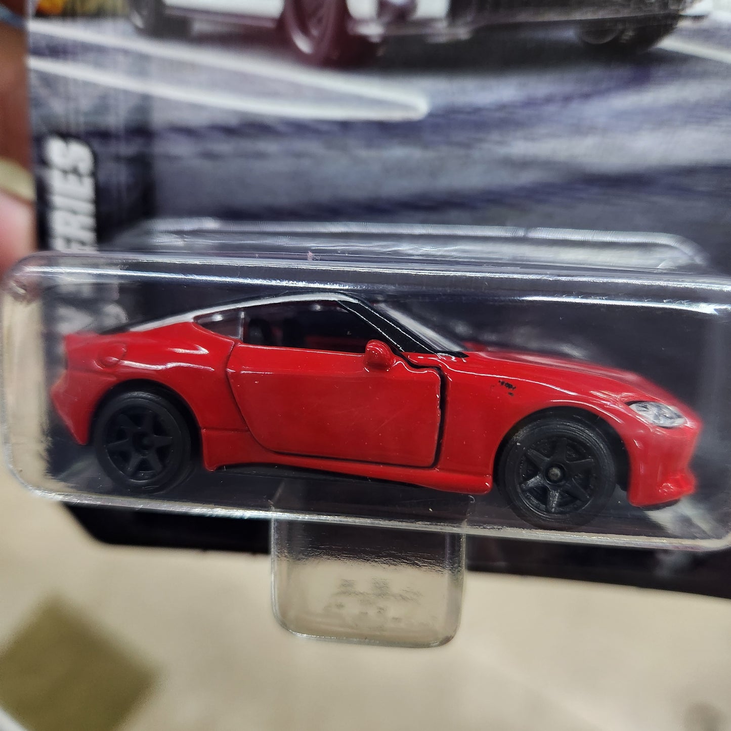 Majorette - Japan Series - Premium Cars - Nissan Z (Jaffa Red) - 1:64 Scale