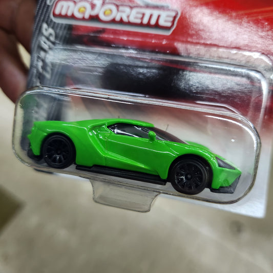 Majorette - Street Cars - Ford GT (Green) - Short Card
