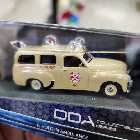 DDA - Holden 1955 FJ Ambulance - Cream - 1:64 Scale