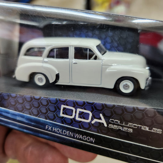 DDA - Holden 1953 FX Station Wagon - White - 1:64 Scale