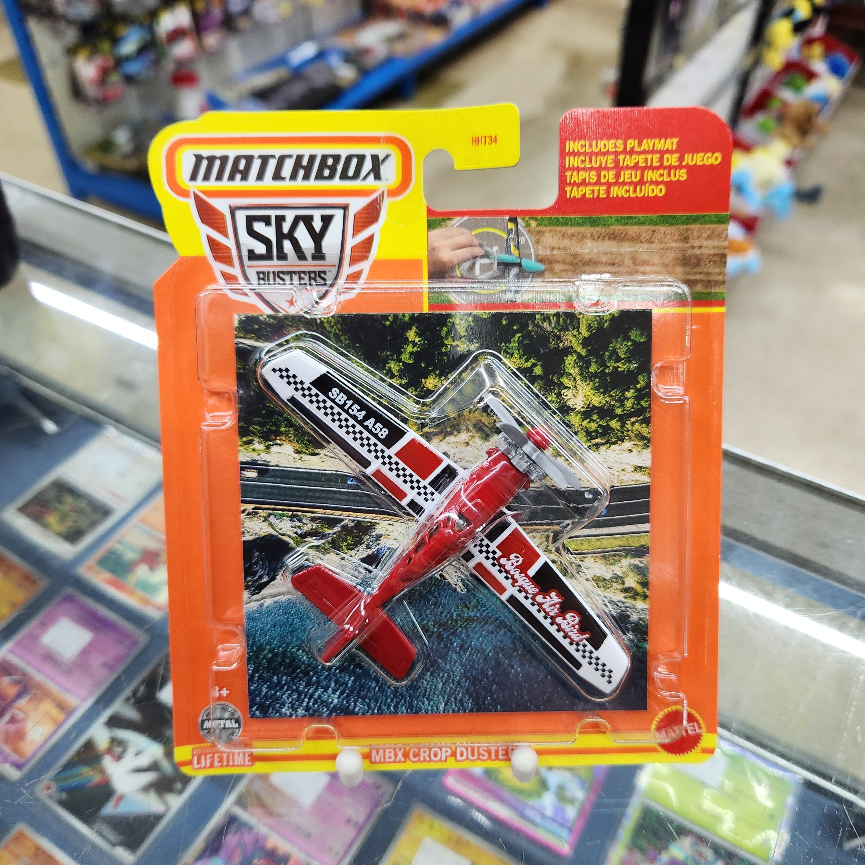 Matchbox Skybusters 2023 - Avion Crop Duster 11/32 (BBHLJ08) | Modèle Réduit Neuf, Collection