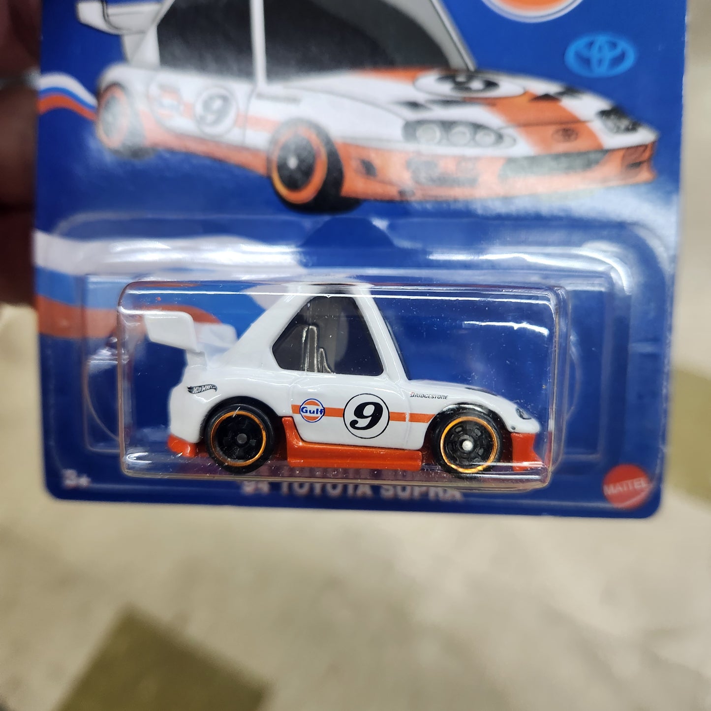 Hot Wheels - Tooned 'Gulf' Series - '94 Toyota Supra