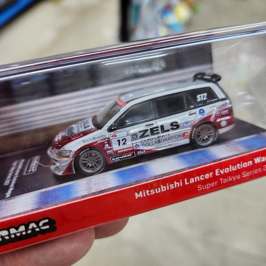 Tarmac Works - Mitsubishi Lancer Evolution Wagon 'Super Taikyu Series 2007' - 1:64 Scale