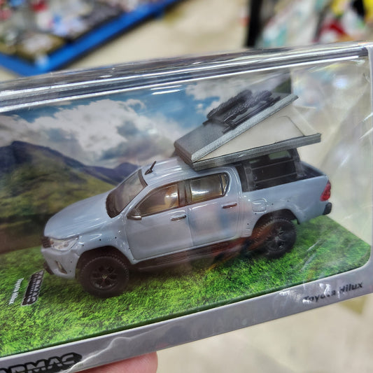 Tarmac Works - Toyota Hilux with Camping Tent - 1:64 Scale