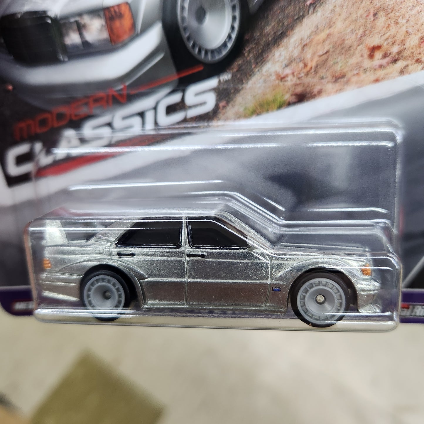 Hot Wheels Premium - Car Culture - 'Modern Classics' - 1990 Mercedes-Benz 190 E 2.5-16 Evolution II