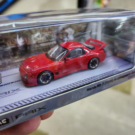 Tarmac Works - Mazda RX-7 (FD3S) Mazdaspeed A-Spec Esder (Red) - 1:64 Scale