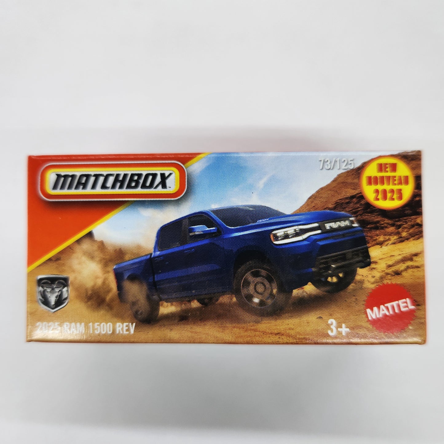 Matchbox - 2025 Power Grabs - 2025 RAM 1500 REV (Navy)