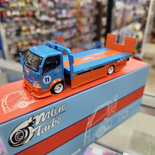 Micro Turbo - Custom Tow Truck 'Gulf' Livery - 1:64 Scale