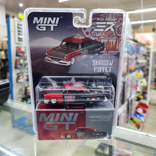 MiniGT - Lincoln Capri Hot Rod 1954 "Shadow Puppet" MINI GT x MIZU Diecast 2024
