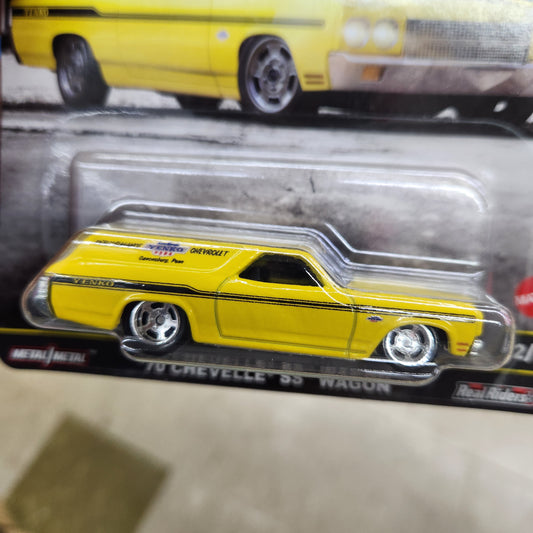 Hot Wheels Premium - Car Culture 'Fast Wagons' - '70 Chevelle SS Wagon