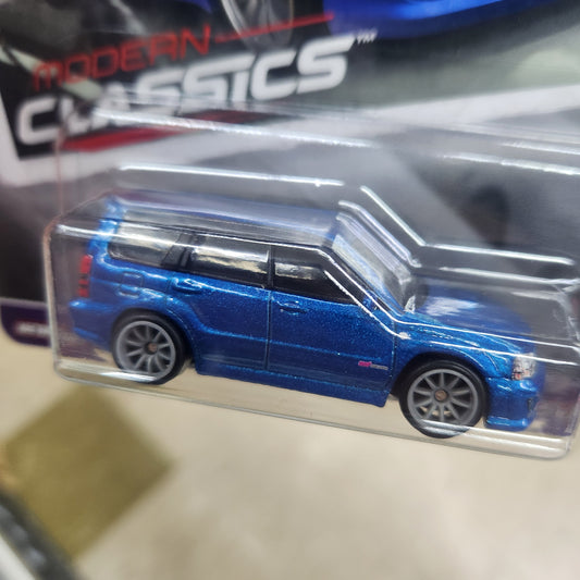 Hot Wheels Premium - Car Culture 'Modern Classics' - Subaru Forester STI (Blue)