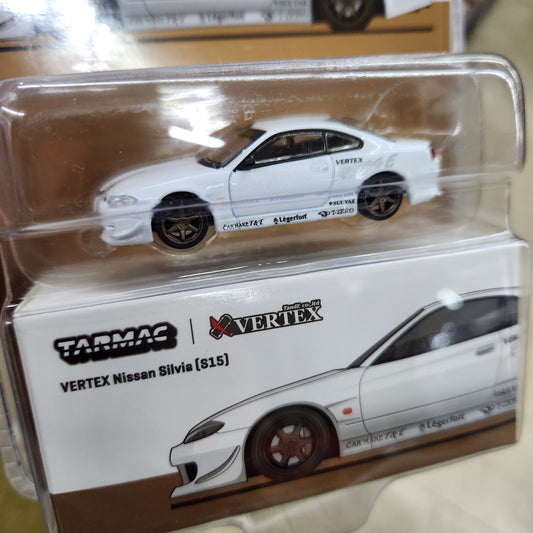 Tarmac Works - Vertex Nissan Silvia (S15) 'Lamley White Metallic'