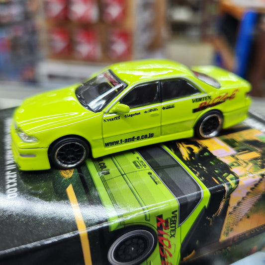 Tarmac Works - Vertex Toyota Mark II (JZX100) - Light Green