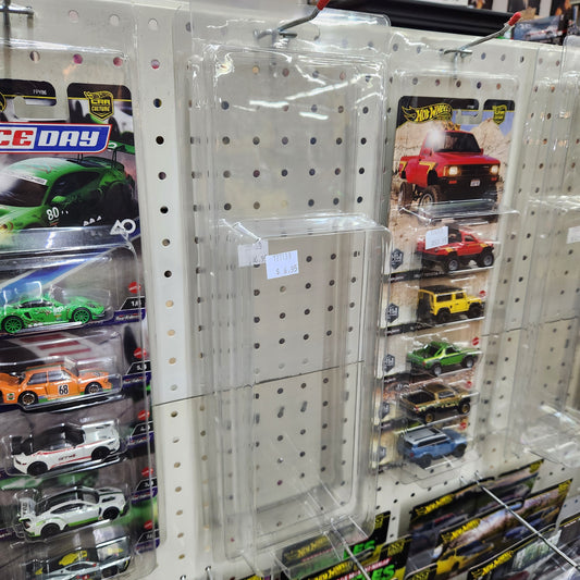 Hot Wheels - Clam Shell Display/Storage - For 5 Premium Carded Cars