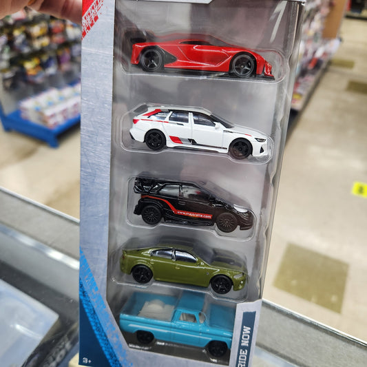 Majorette - Street Cars - 5 Piece (Set C) - 1:64 Scale