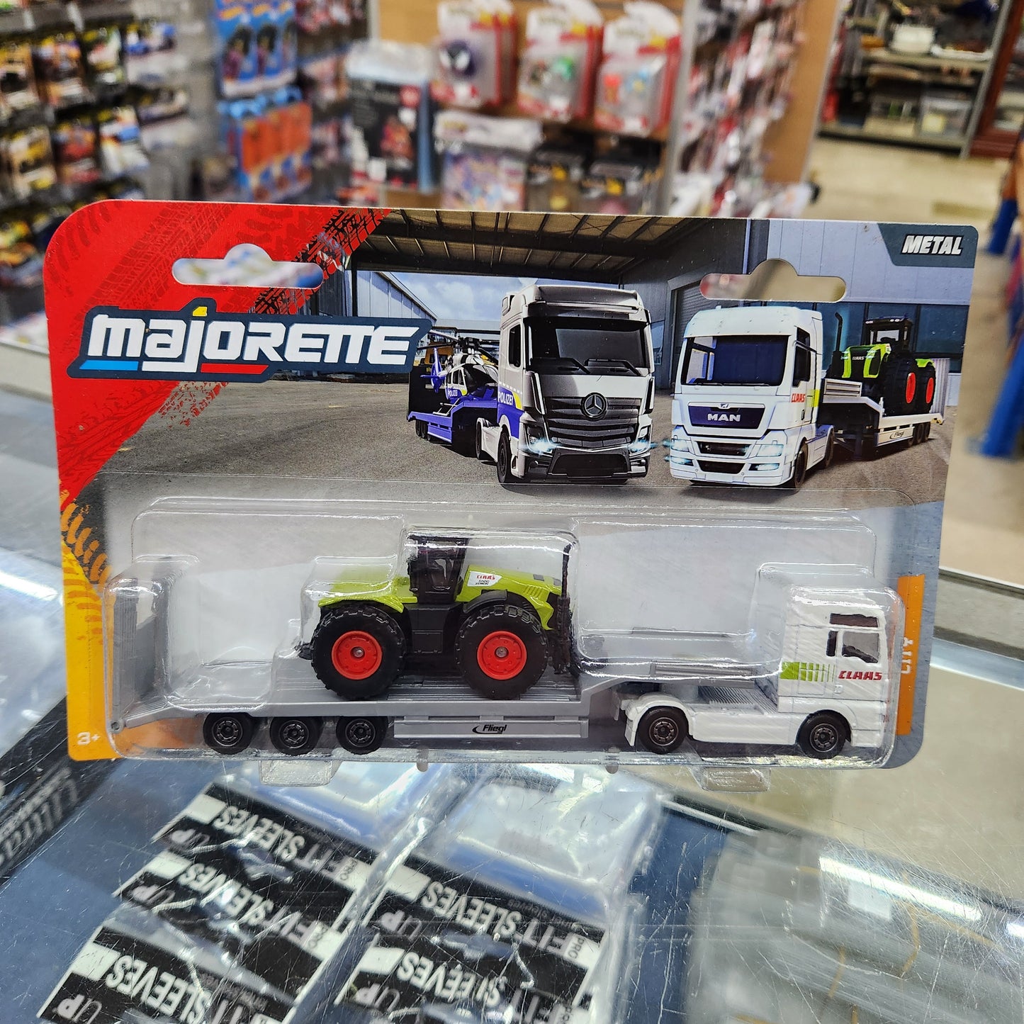Majorette - City Transporter - MAN TGX XXL + CLAAS Tractor