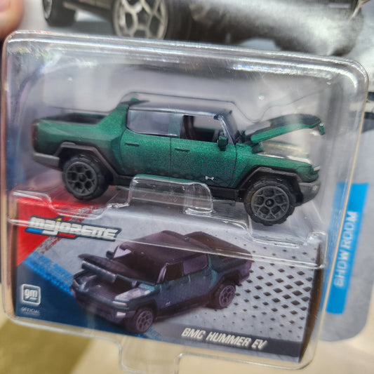 Majorette - Showroom Series Deluxe Cars - GMC Hummer EV (Matt Green)