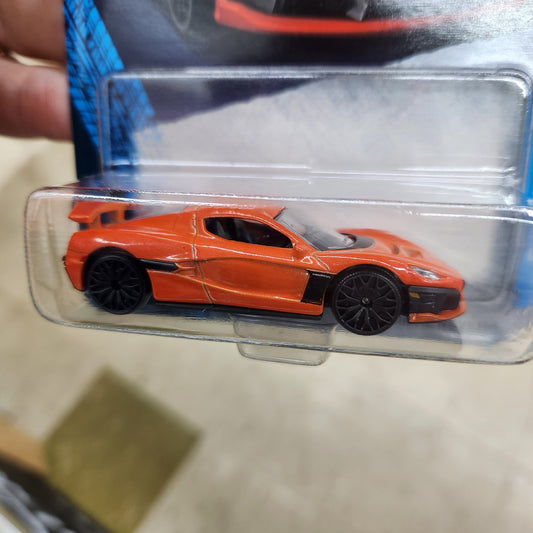 Majorette - Showroom Series Premium Cars - Rimac Nevera (Orange)