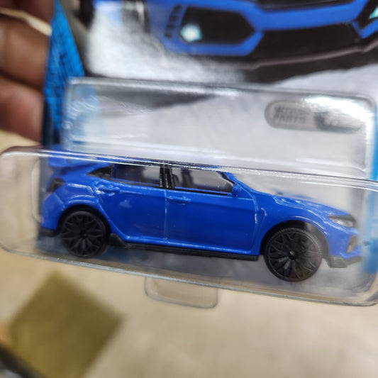 Majorette - Showroom Series Premium Cars - Honda Civic Type R (Royal Blue)