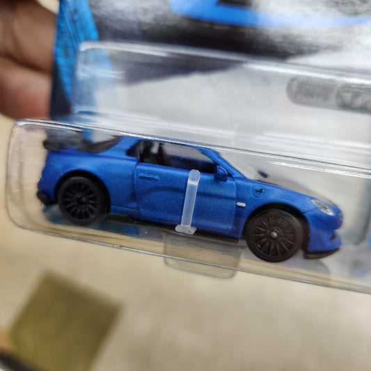 Majorette - Showroom Series Premium Cars - Alpine A110 R (Matt Blue)