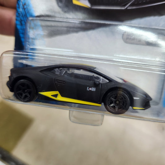 Majorette - Showroom Series Premium Cars - Lamborghini Huracan Avio (Matt Black)