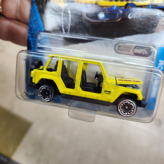 Majorette - Showroom Series Premium Cars - Jeep Wrangler 4XE (Yellow)