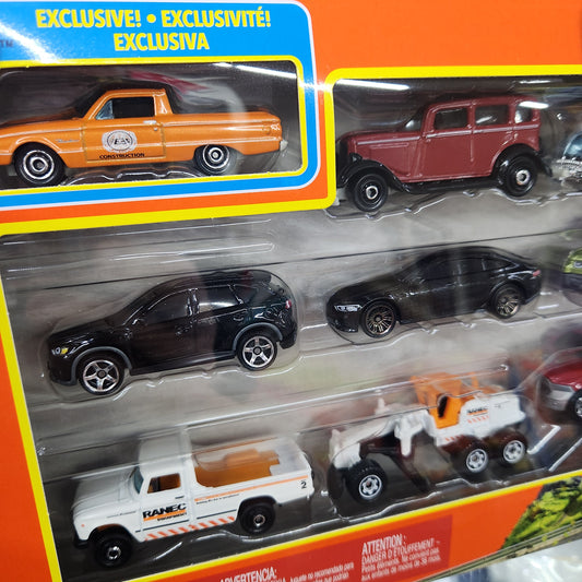Matchbox - 9 Car Collection with Exclusive 'Ford Falcon Ranchero' (2022)