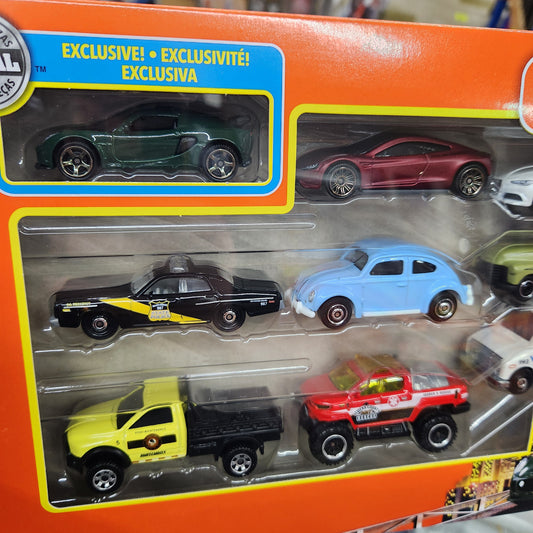 Matchbox - 9 Car Collection with Exclusive 'Lotus Exige' (2022)