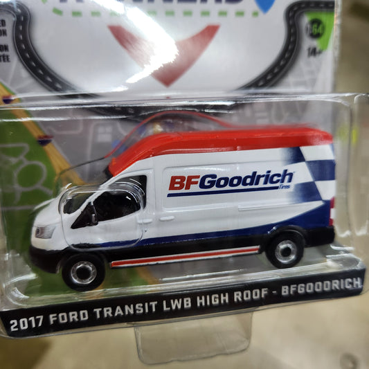 Greenlight - 'Route Runners' BF Goodrich - 2017 Ford Transit LWB - 1:64 Scale