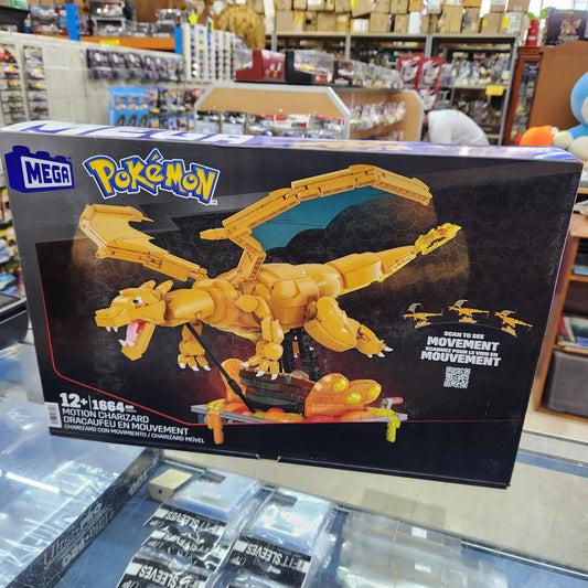 Mega Bloks - Pokemon 'Motion Charizard' - 1664 Pieces