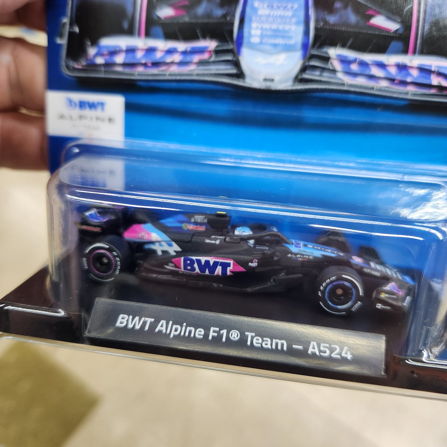 Hot Wheels Premium - 2024 Formula 1 BWT Alpine F1 Team - A524 #10 Pierre Gasly