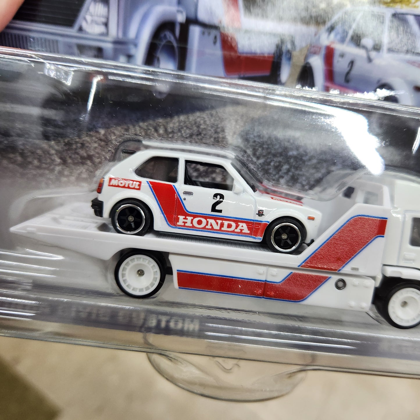 Hot Wheels - Team Transport - '73 Honda Civic Custom/Aero Lift