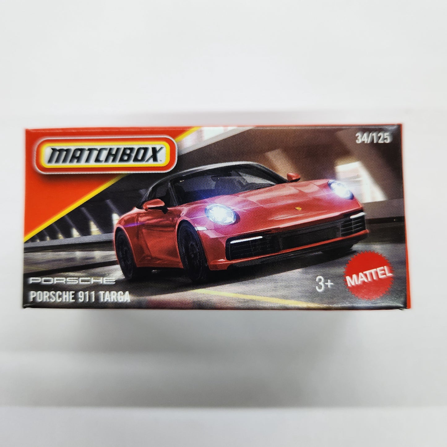 Matchbox - 2025 Power Grabs - Porsche 911 Targa (Red) - 1:64 Scale