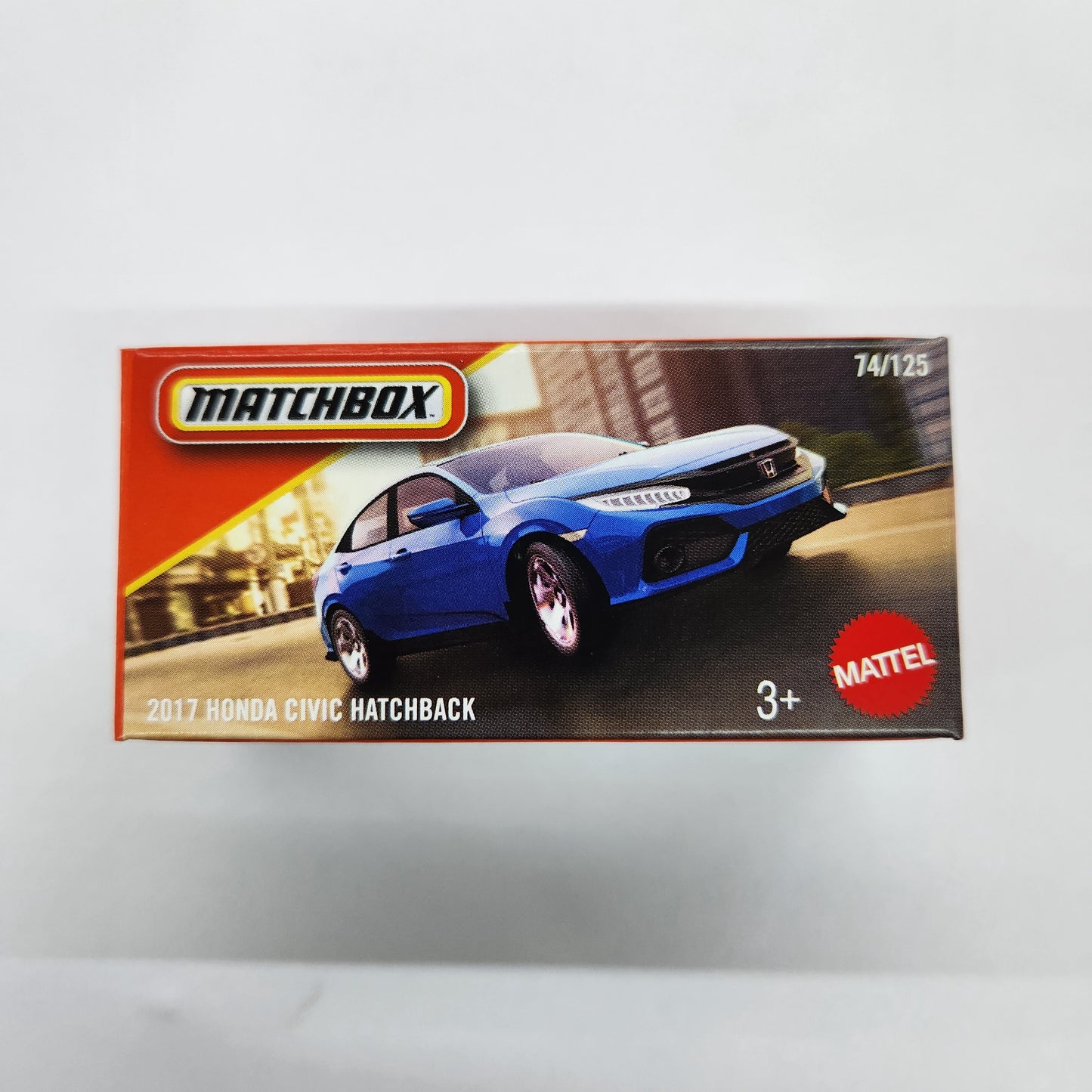 Matchbox - 2025 Power Grabs - 2017 Honda Civic Hatchback - 1:64 Scale