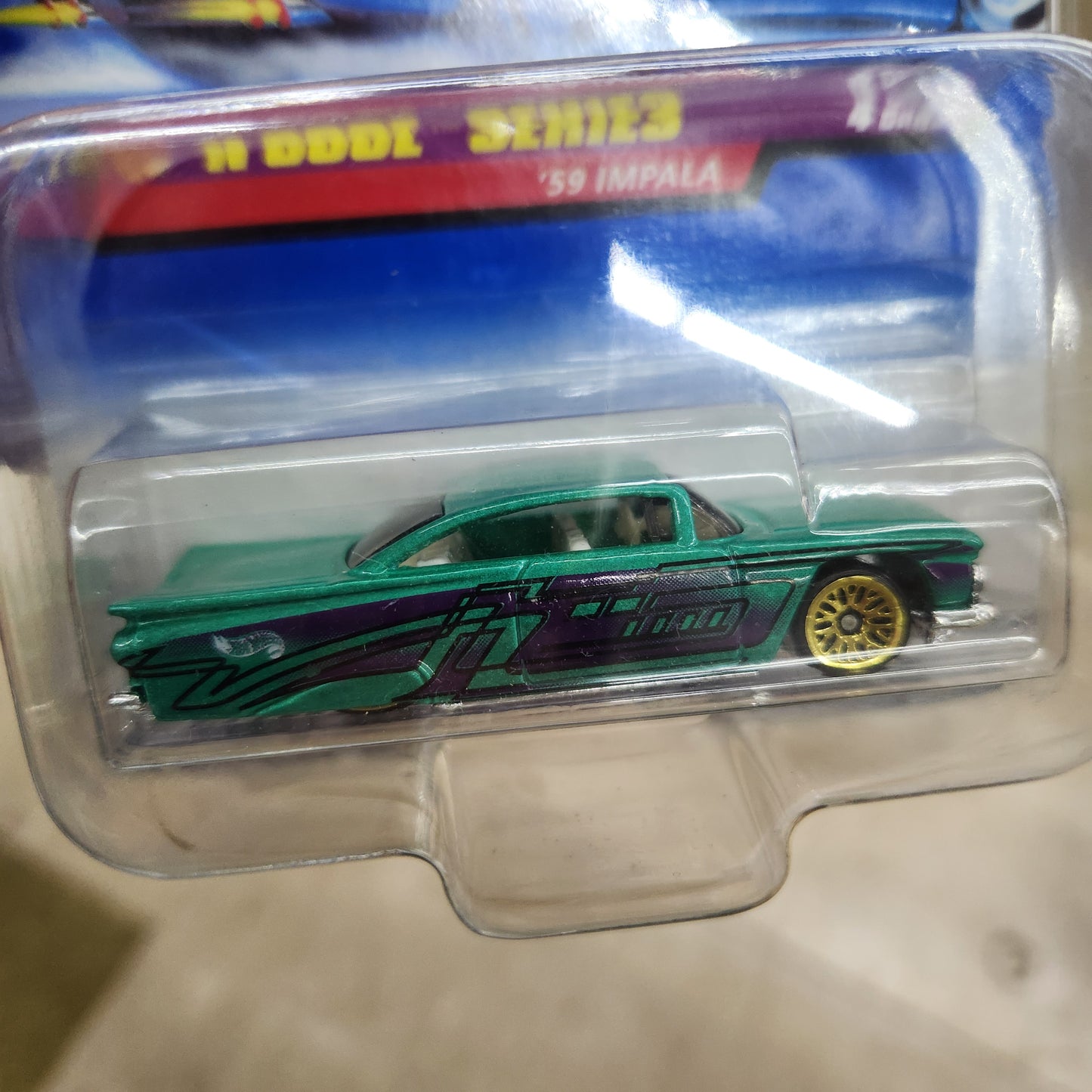 Hot Wheels - '59 Impala (Low 'N Cool Series 1998) - 1:64 Scale
