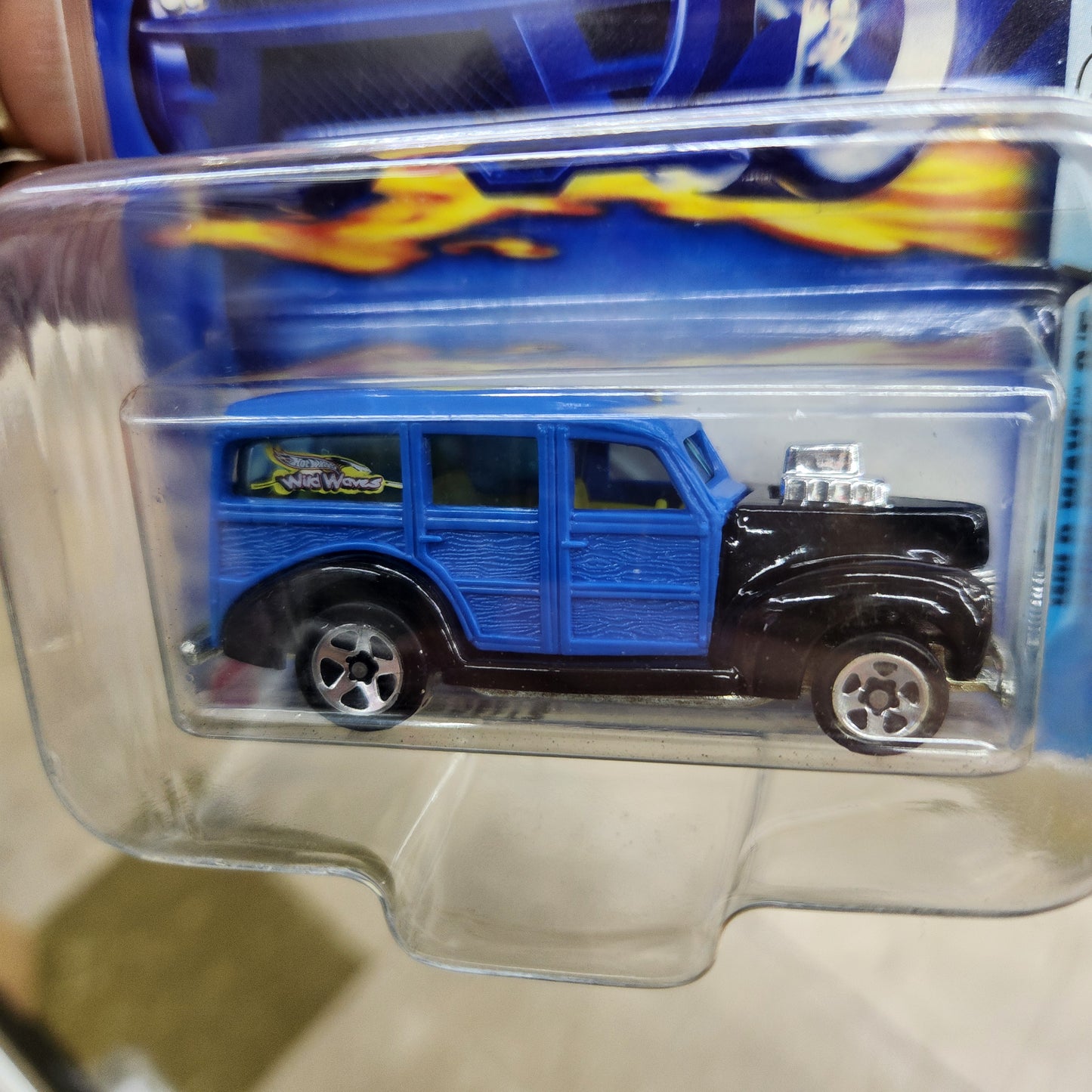 Hot Wheels - '40 Ford Woody (Wild Wave 2003) - 1:64 Scale