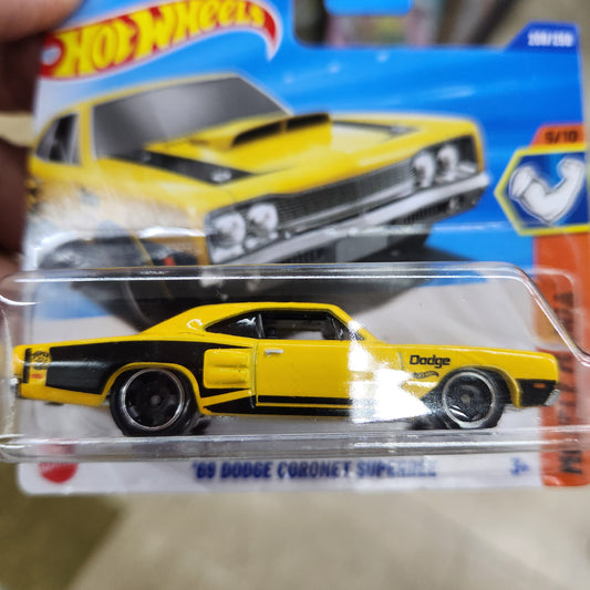 Hot Wheels - '69 Dodge Coronet Superbee - Short Card
