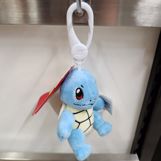 Pokemon - Clip on Plush - 11cm - Squirtle