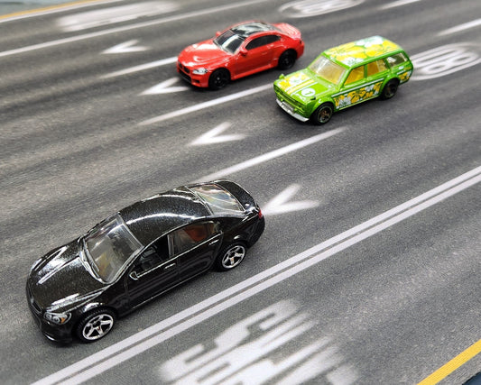 Diecast Diorama Mat - Highway64 - 1:64 Scale