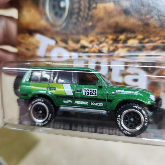 Hot Wheels Silver Series - 'Toyota' - Toyota Land Cruiser 80 #1989 - 1:64 Scale