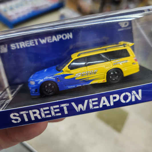 Street Weapon - Nissan Stagea (R34) 'Spoon' - 1:64 Scale