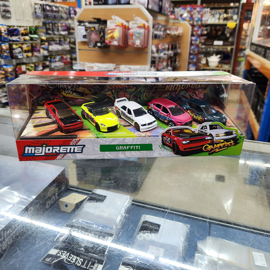 Majorette - 'Graffiti' - 5 Piece Gift Pack (2025) - 1:64 Scale