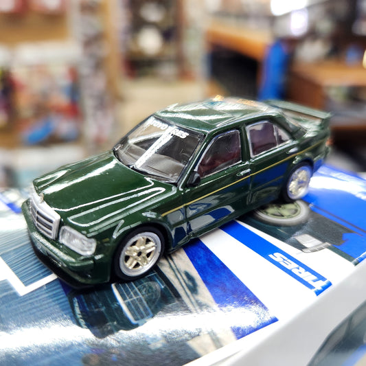 Tarmac Works - Mercedes-Benz 190 E 2.5-16 EVO 1 'Toyo Tires' - Dark Green