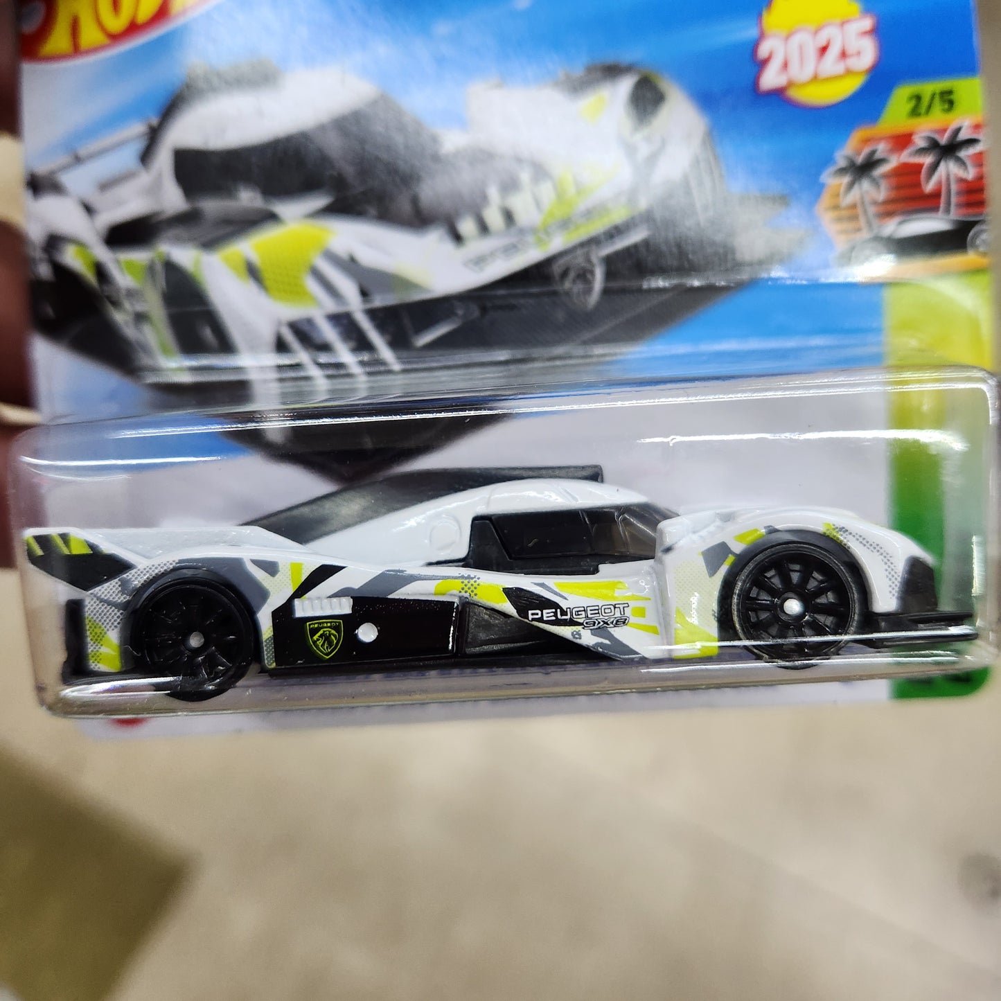 Hot Wheels - Peugeot 9X8 Hypercar/Hypervoiture - Short Card