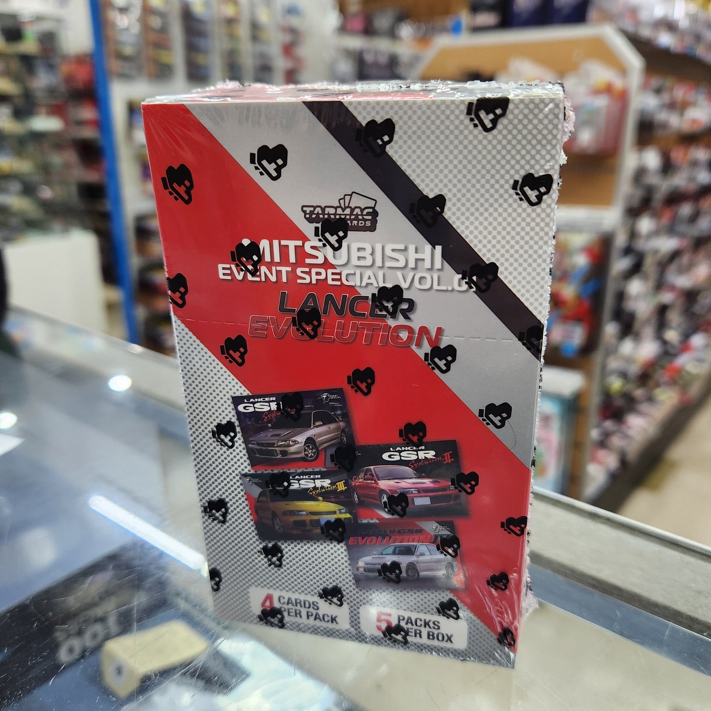 Tarmac Works - Mitsubishi Event Special Vol. 1 Trading Cards 'Lancer Evolution' - 5 Pack