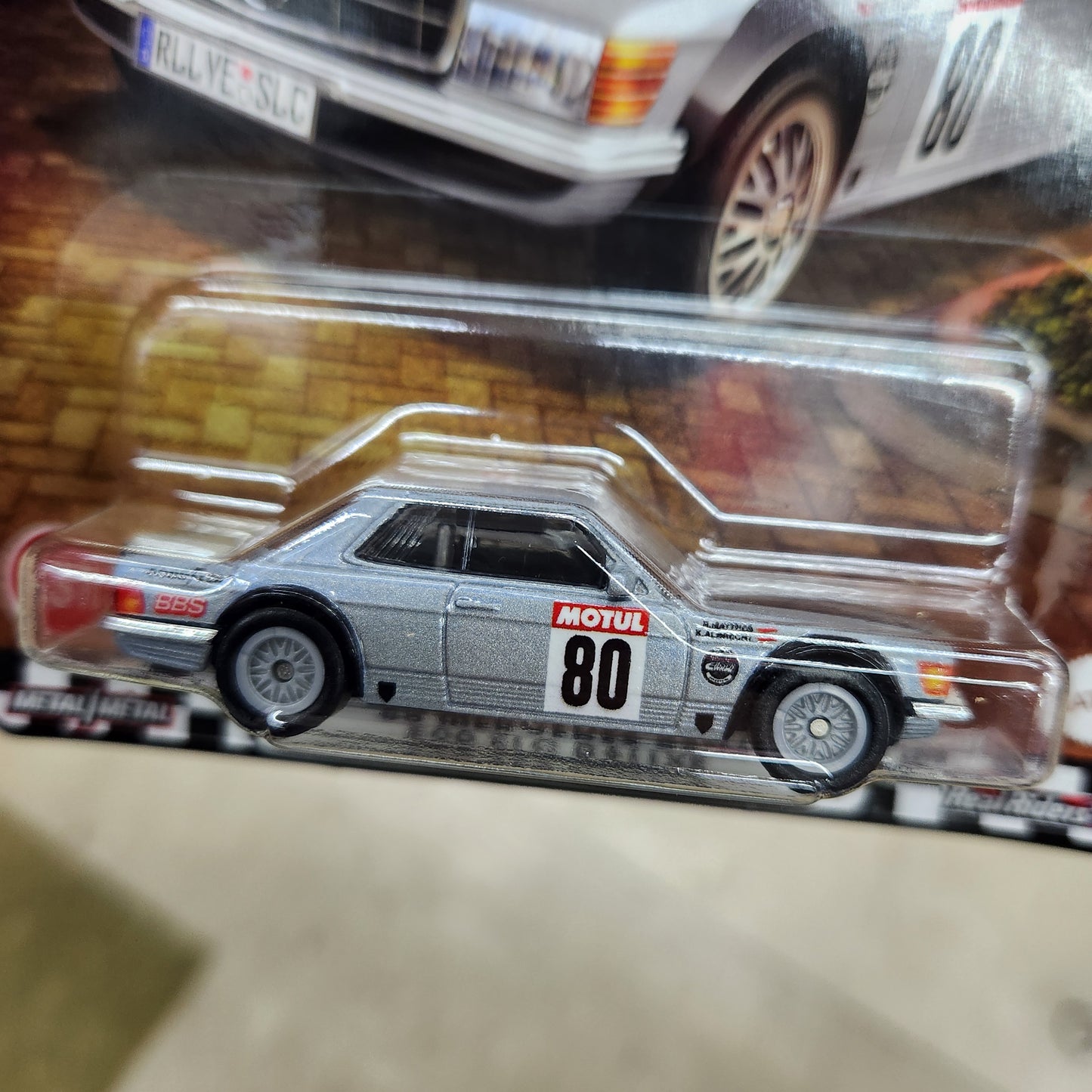 Hot Wheels Premium - Boulevard #131 - '80 Mercedes-Benz 500 SLC Rallye
