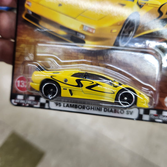Hot Wheels Premium - Boulevard #132 - '95 Lamborghini Diablo SV