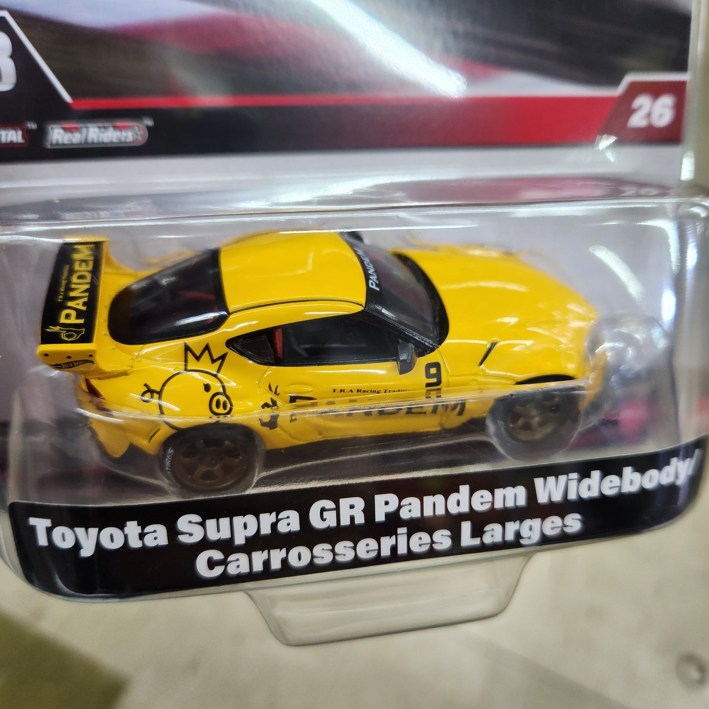 Hot Wheels Premium - Toyota Supra GR Pandem Widebody - 1:43 Scale