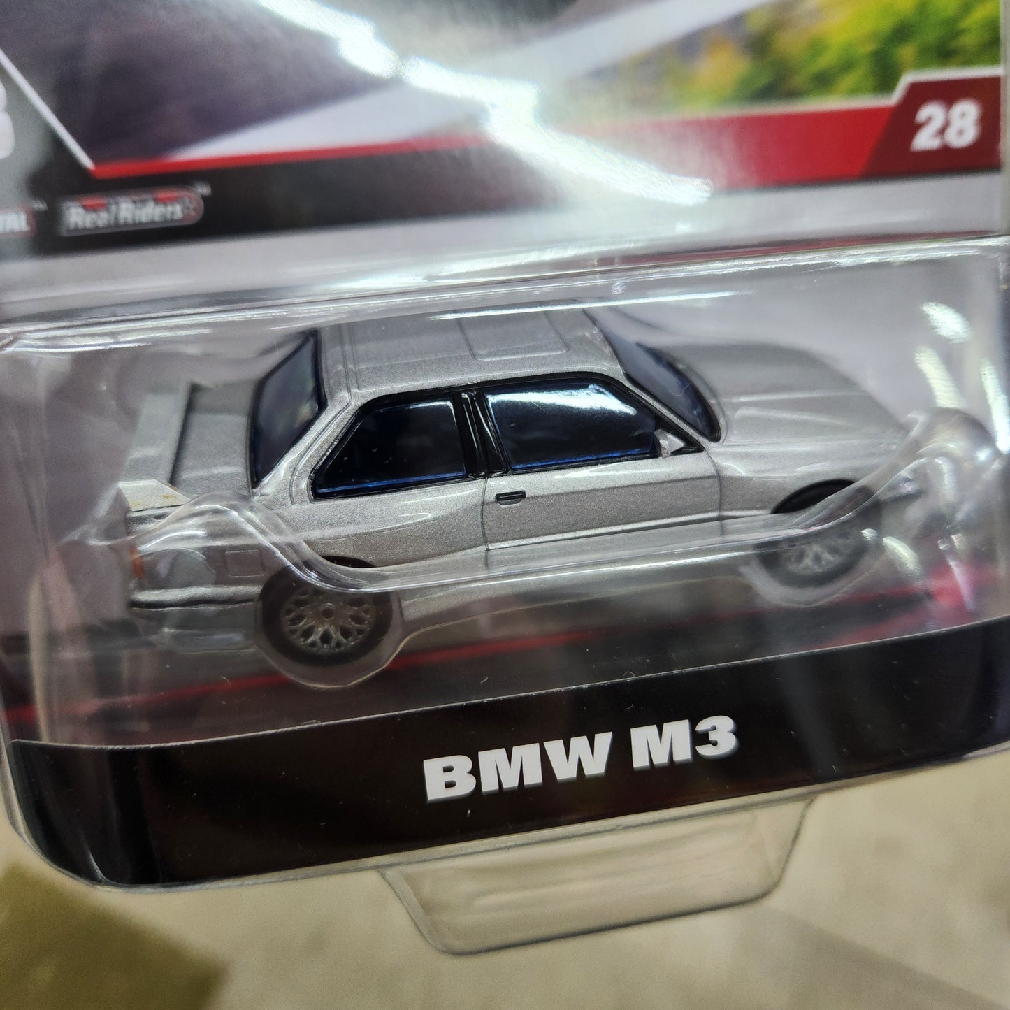 Hot Wheels Premium - BMW M3 (Silver) - 1:43 Scale