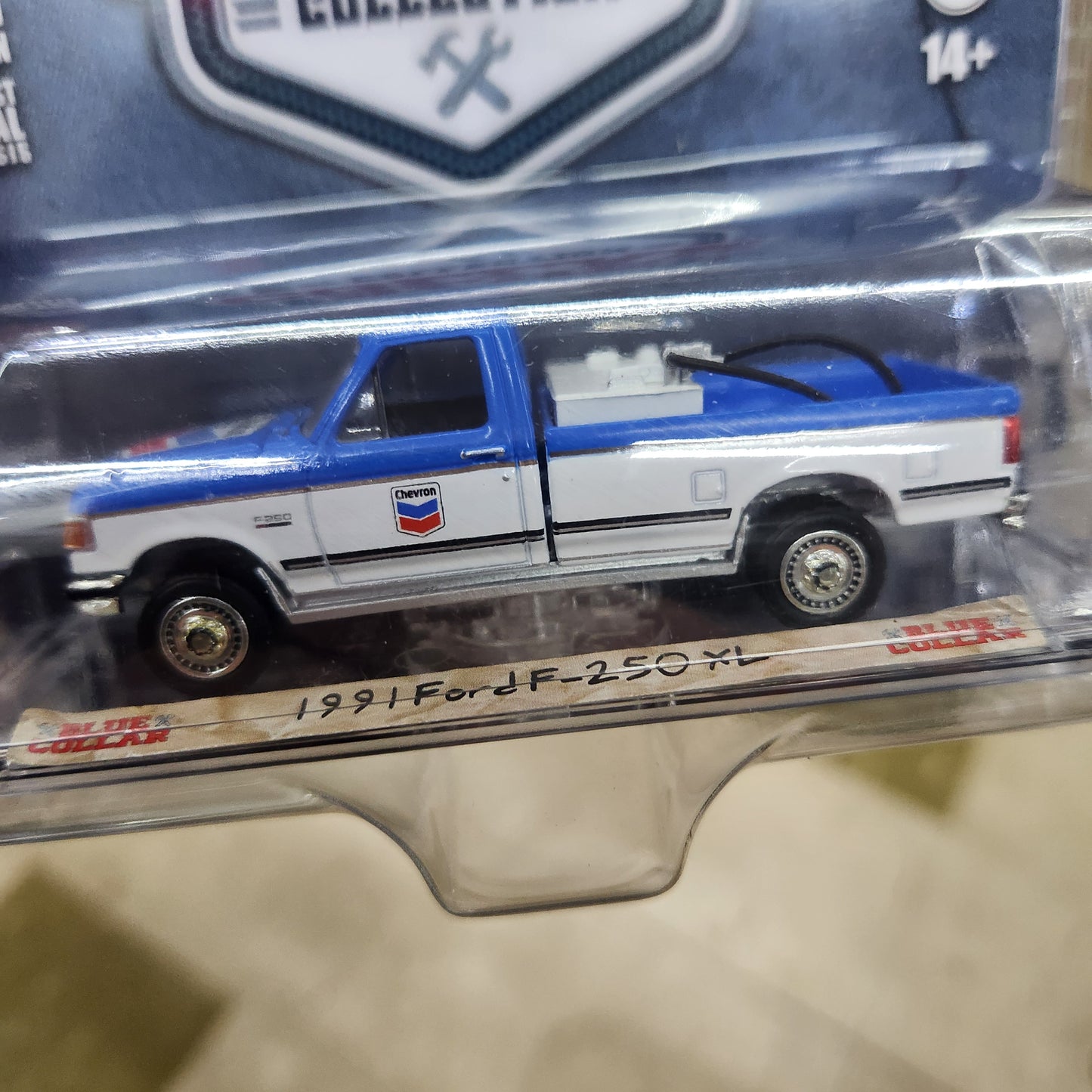 Greenlight - Blue Collar Collection (Series 14) - 1991 Ford F-250 XL 'Chevron'